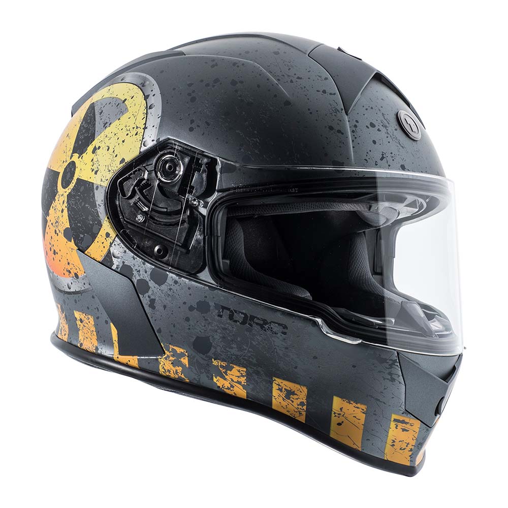 TORC T 14 Full Face Street Motorcycle Helmet with Bluetooth Nuke