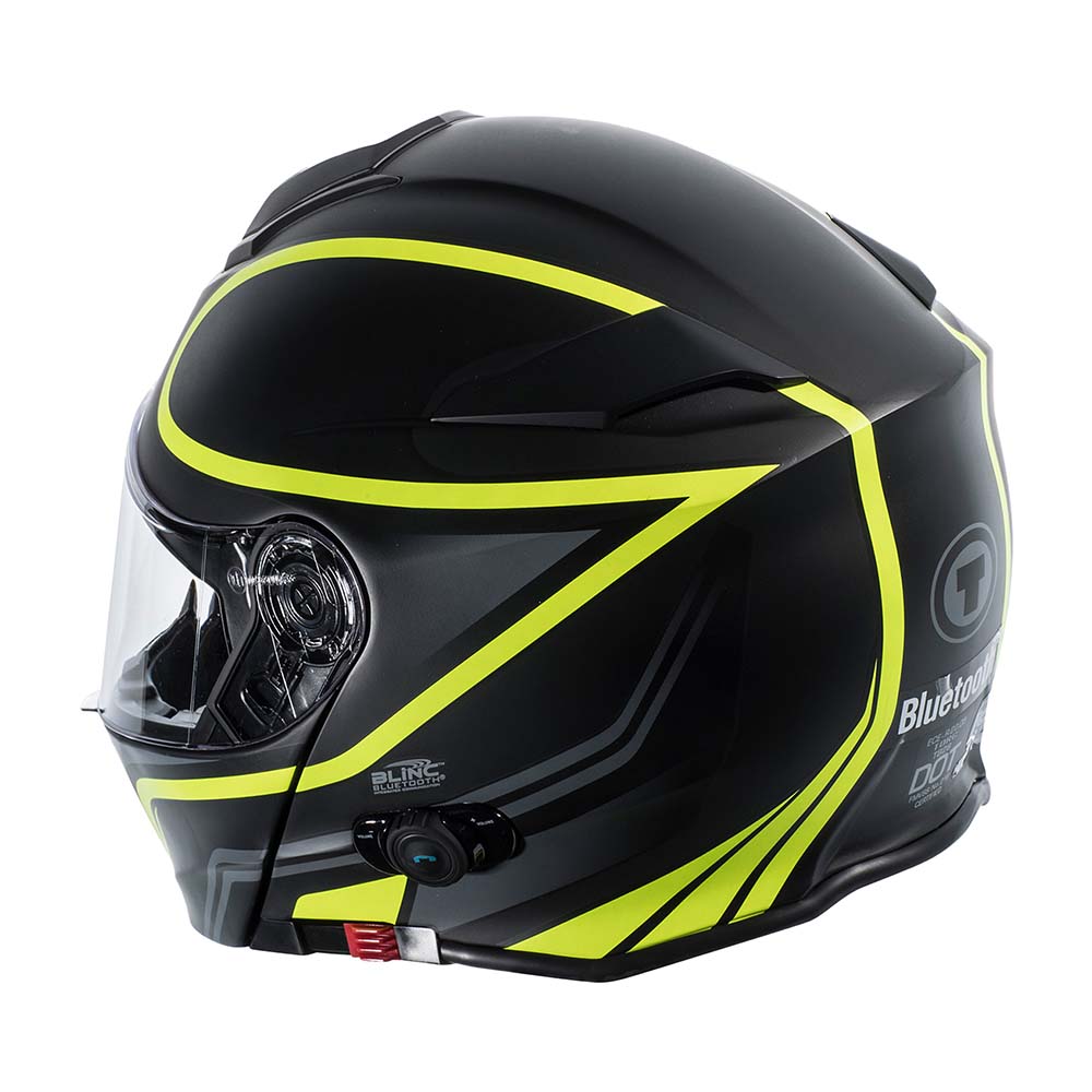 TORC T 28 Full Face Modular Motorcycle Helmet with Bluetooth Vapor