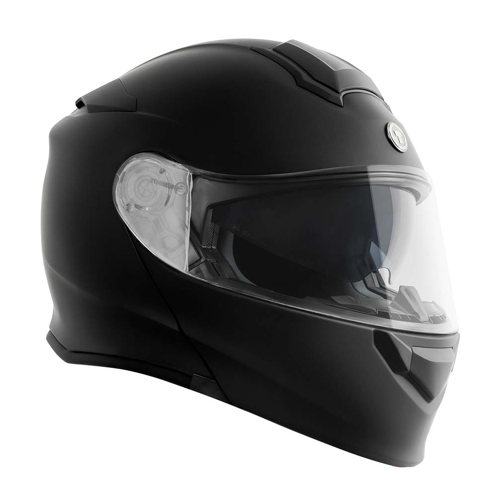 Full Face Matte Modular Helmet, Black
